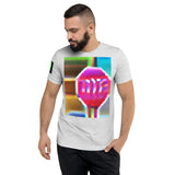 this shirt is a stop sign - YOLOv3