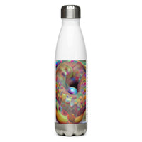 this bottle is a donut